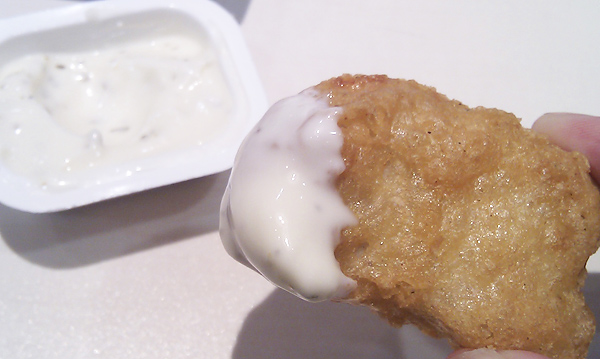 チキンマックナゲットの新ソース、クリーミーランチソース