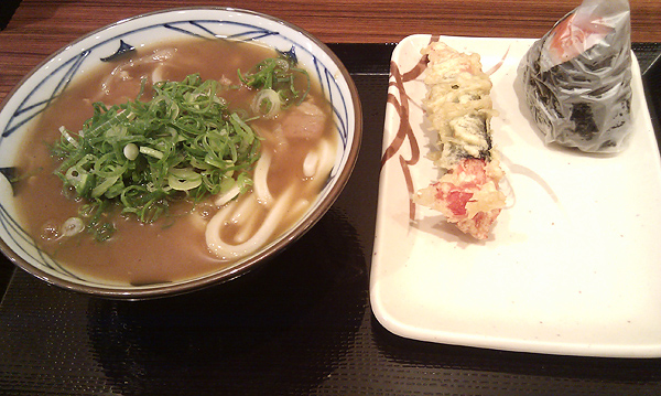 丸亀製麺のカレーうどん