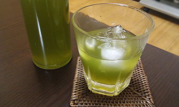 お茶入り梅酒